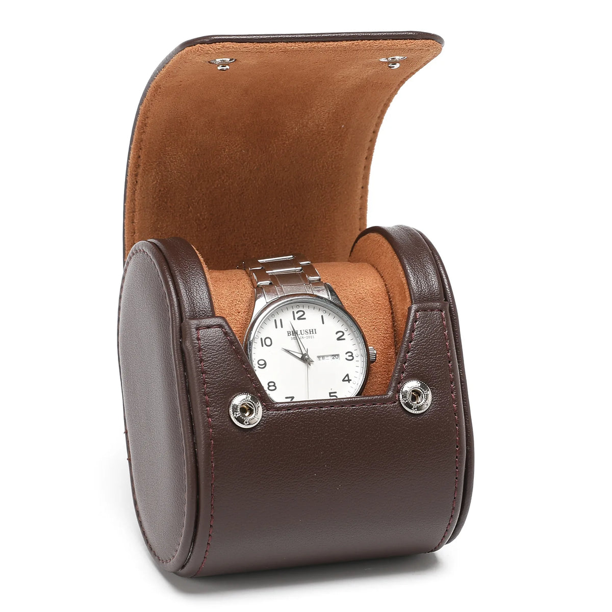 Étui Gabin 1 montre marron