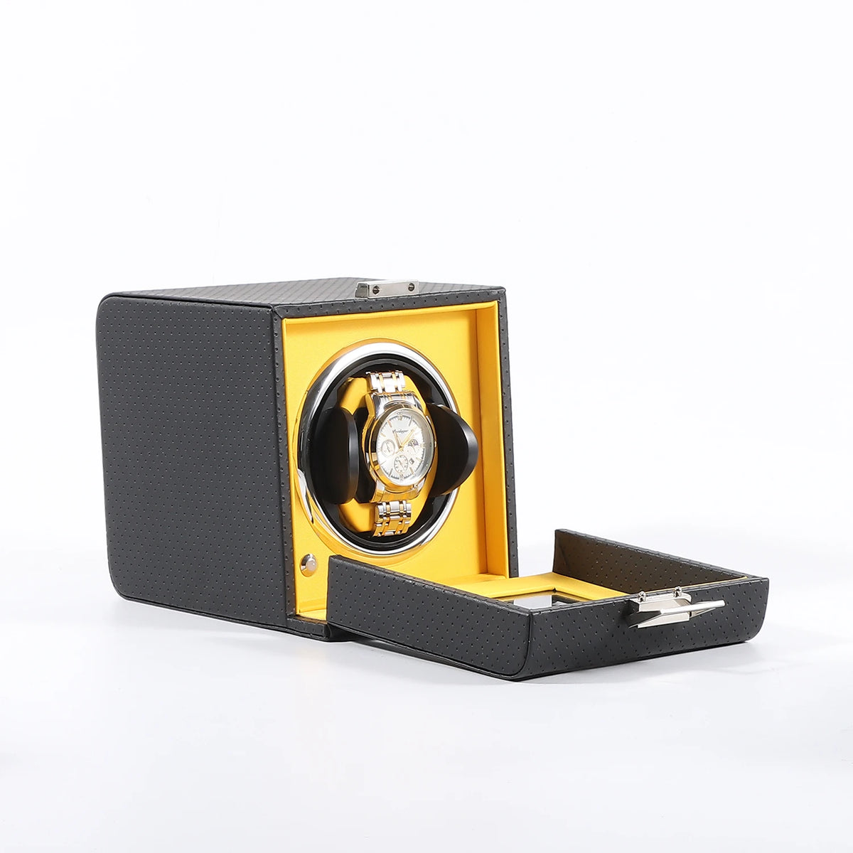 Remontoir Théophile noir et jaune