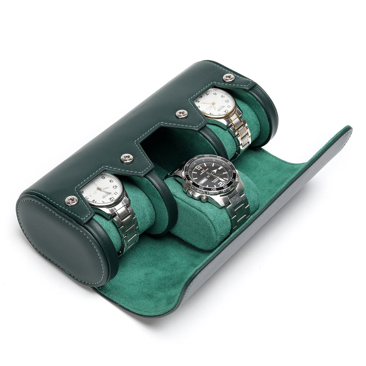 Étui Gabin 3 montres vert