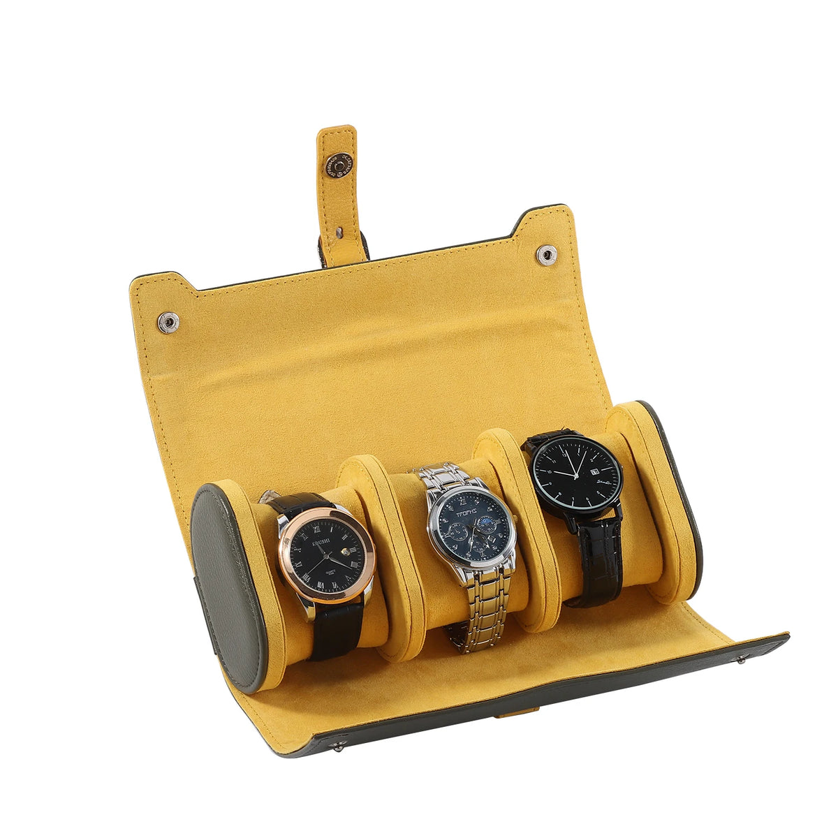 Étui 3 montres ROMÉO cuir