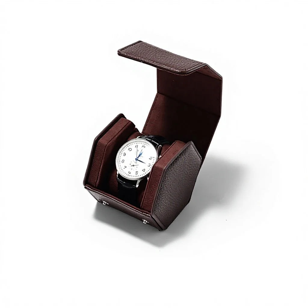 Étui Maxence 1 montre marron
